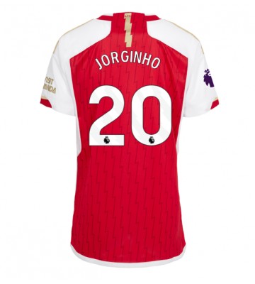 Arsenal Jorginho Frello #20 Replica Home Stadium Shirt for Women 2023-24 Short Sleeve